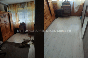 nettoyage après décès crime