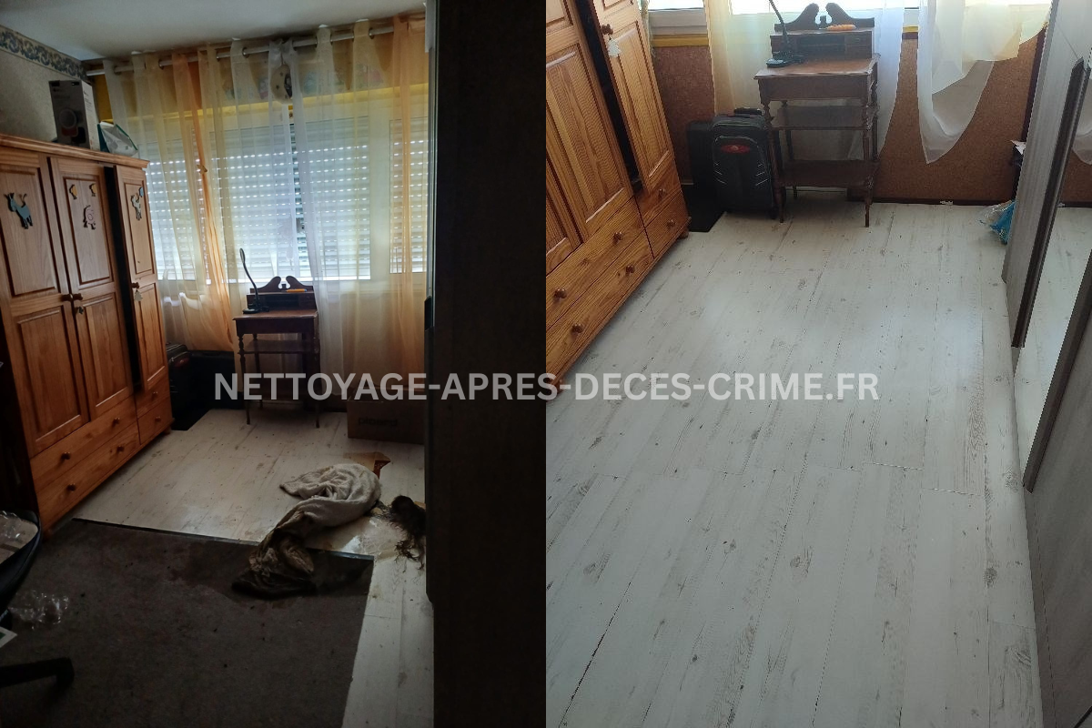 nettoyage après décès crime